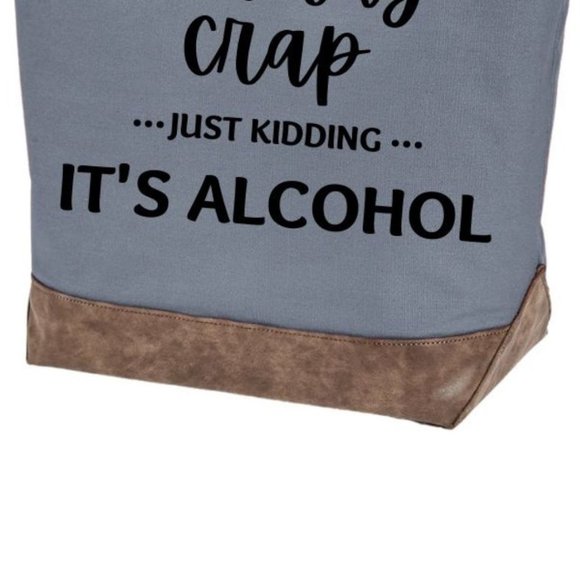 Healthy crap quality canvas tote bag by Authentic pigment - Picture 3 of 5